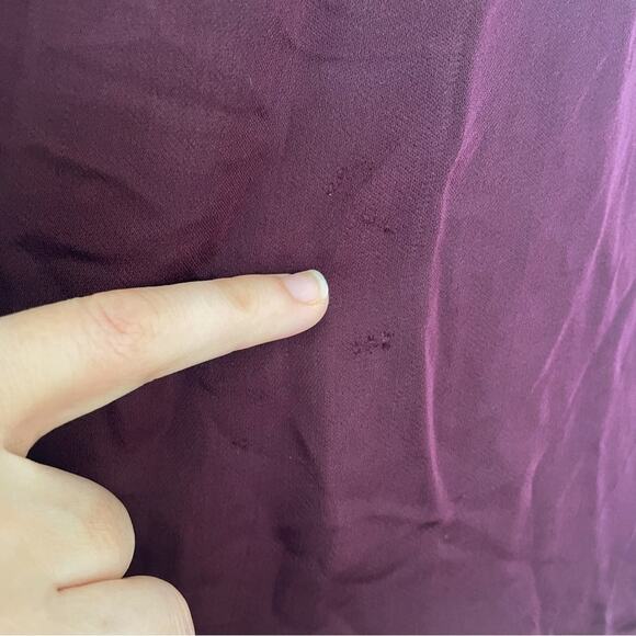 ARITZIA TALULA Plum Purple Corset Top Size L - Picture 2 of 8